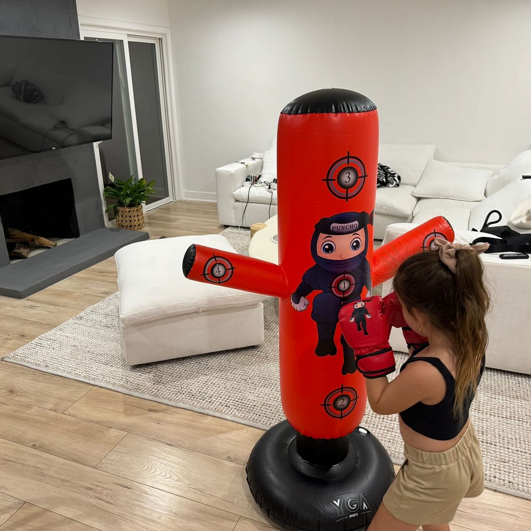 indoor punching bag for kids